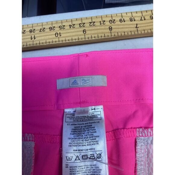 Preppy Streetwear Coquette Utility Adidas Men's Ultimate 365 Short Magenta Sz18 - Picture 3 of 3